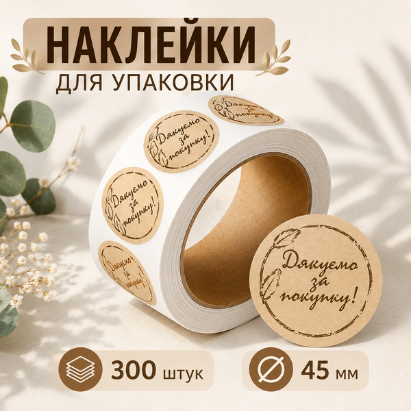Наліпки, етикетки, стікери на продукцію, для флаконів і баночок. Наліпка для підпису. Наклейка для брендування.Наклейка Hand Made. Маркувальні для товару. друк наліпок V24 фото