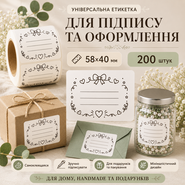 Наліпки для Вашого бренду, етикетки, стікери на банки для меду, для підпису тари і флаконів. Круглі Наклейки Hand Made. Маркувальні для товару. друк наліпок в рулоні з лого V31 фото